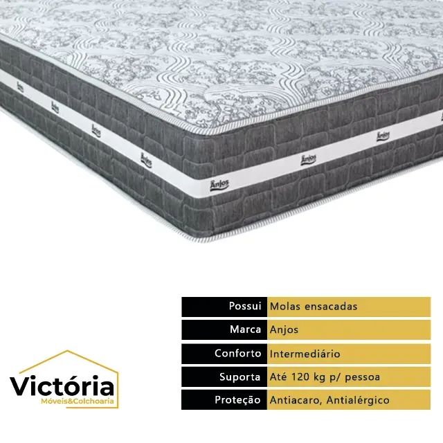 Colchão Black Graphite (Queen Size) - Foto 2