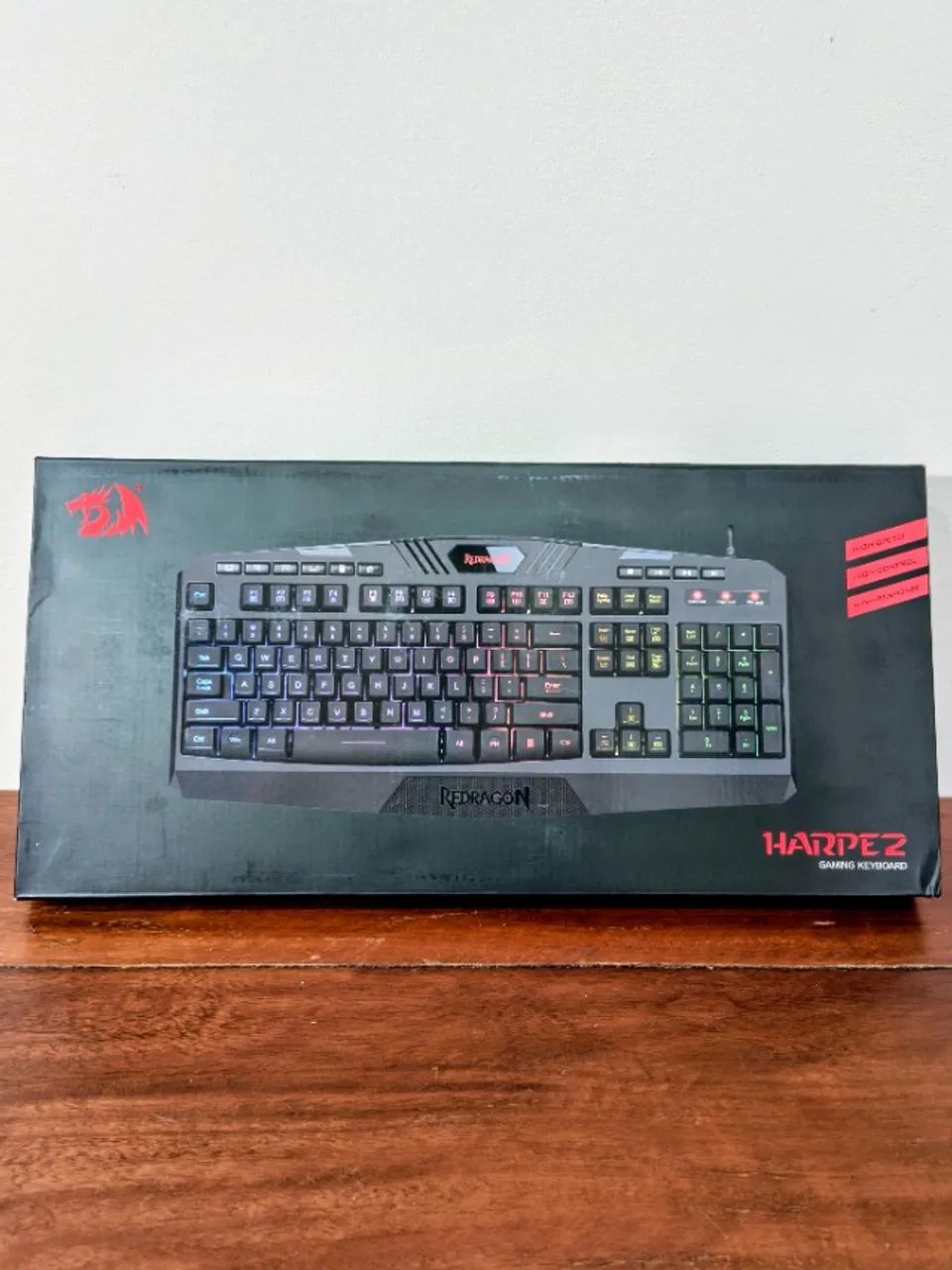 Teclado RGB Redragon Harpe- Lacrado