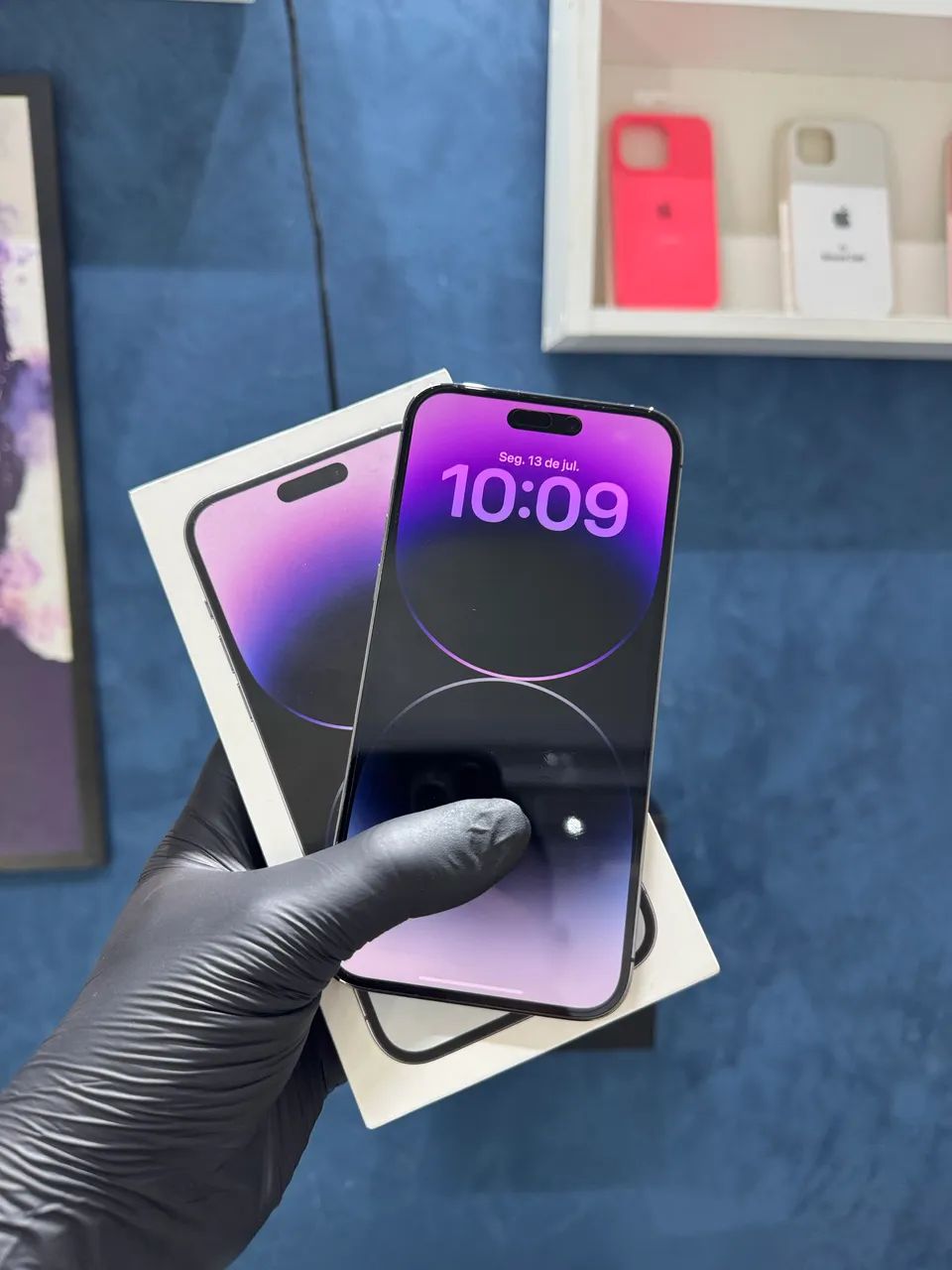 IPHONE 14 PRO MAX ROXO - Foto 3