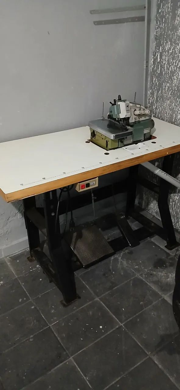 Máquina Overloque Industrial Pegasus L52-54 Completa - Funcionando Perfeitamente - Foto 3