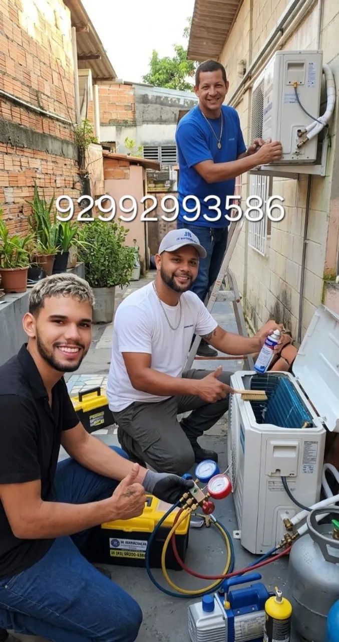 Instalação de Ar Condicionado Split Central novo limpeza mudança de endereço desinstalação
