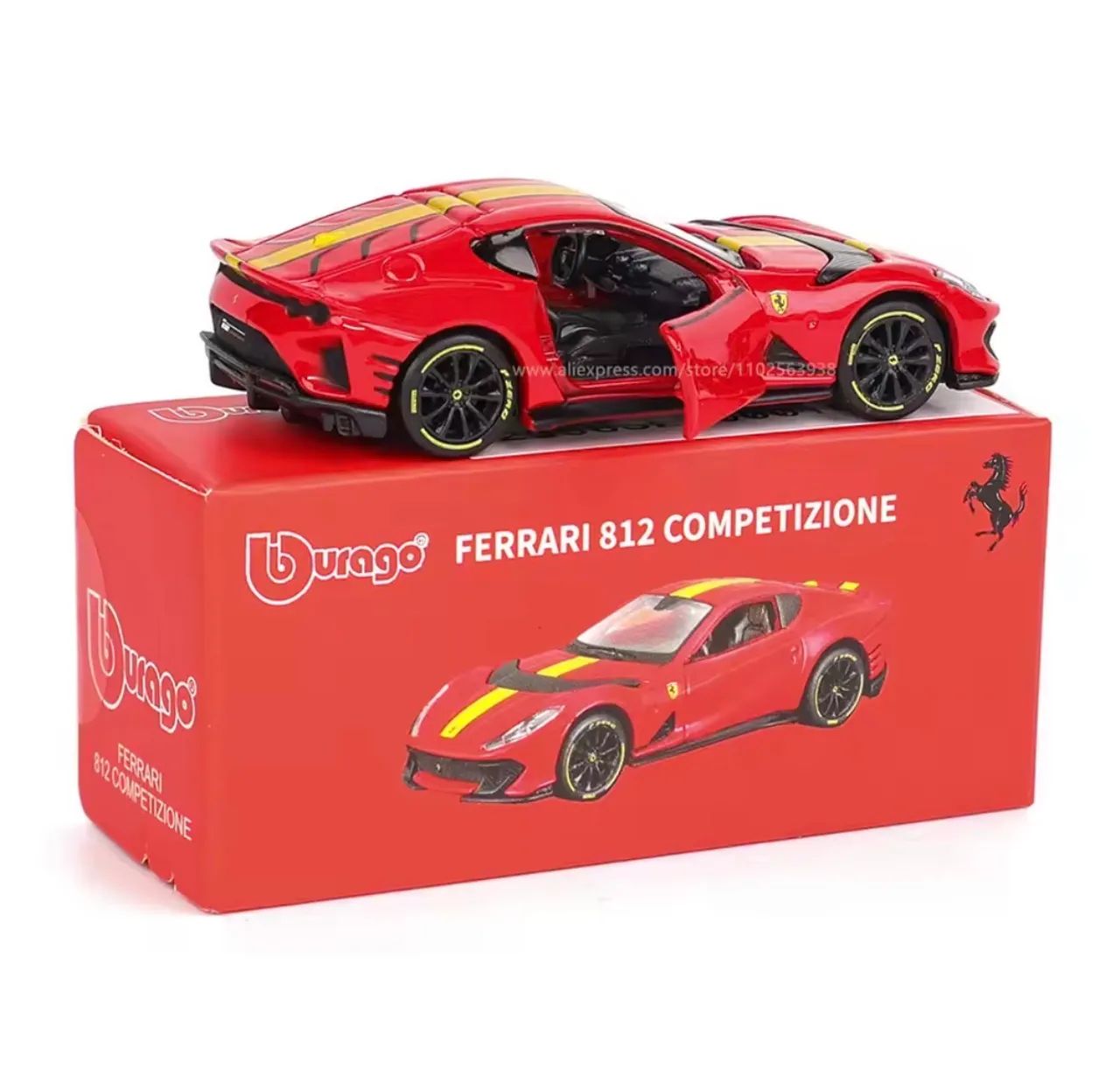 Miniatura Ferrari 812 competizione 1:64 Bburago - Foto 5