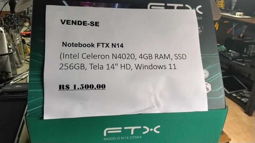 Notebook ftx n14c-2564(novo) - Foto 3