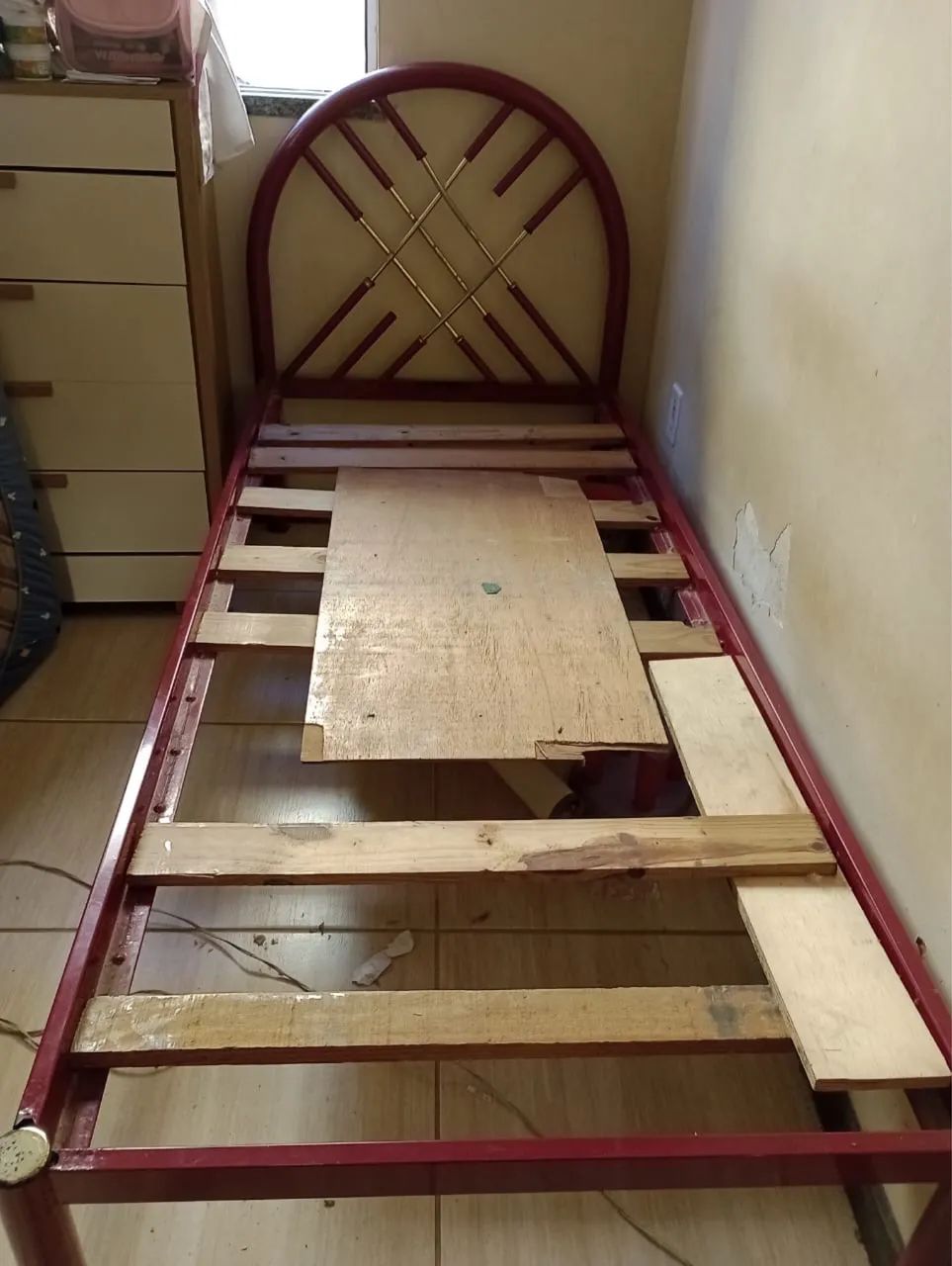 Cama solteiro ferro  - Foto 2