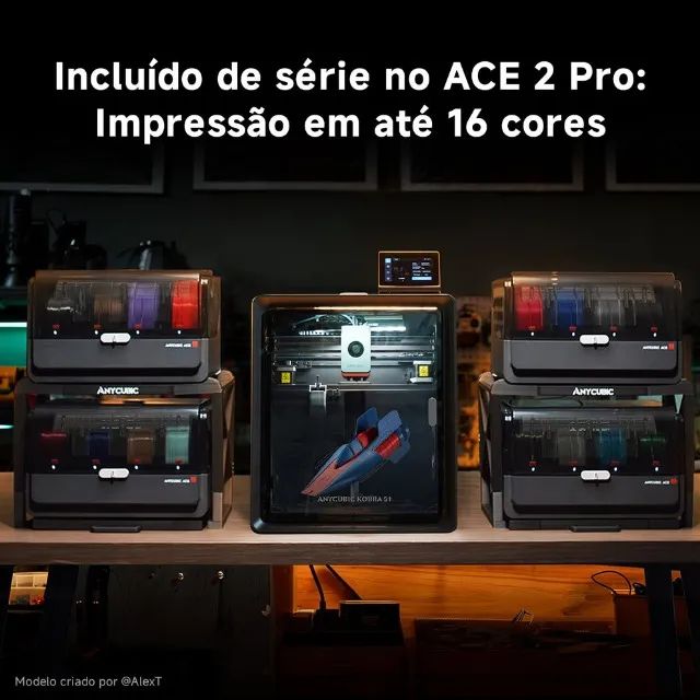 Anycubic Kobra S1 ACE 2 Pro Combo - Foto 3