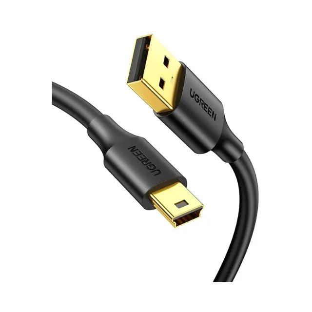 Cabo Ugreen USB-A 2.0 Macho p/Mini USB 5P Macho 1.5M - US132