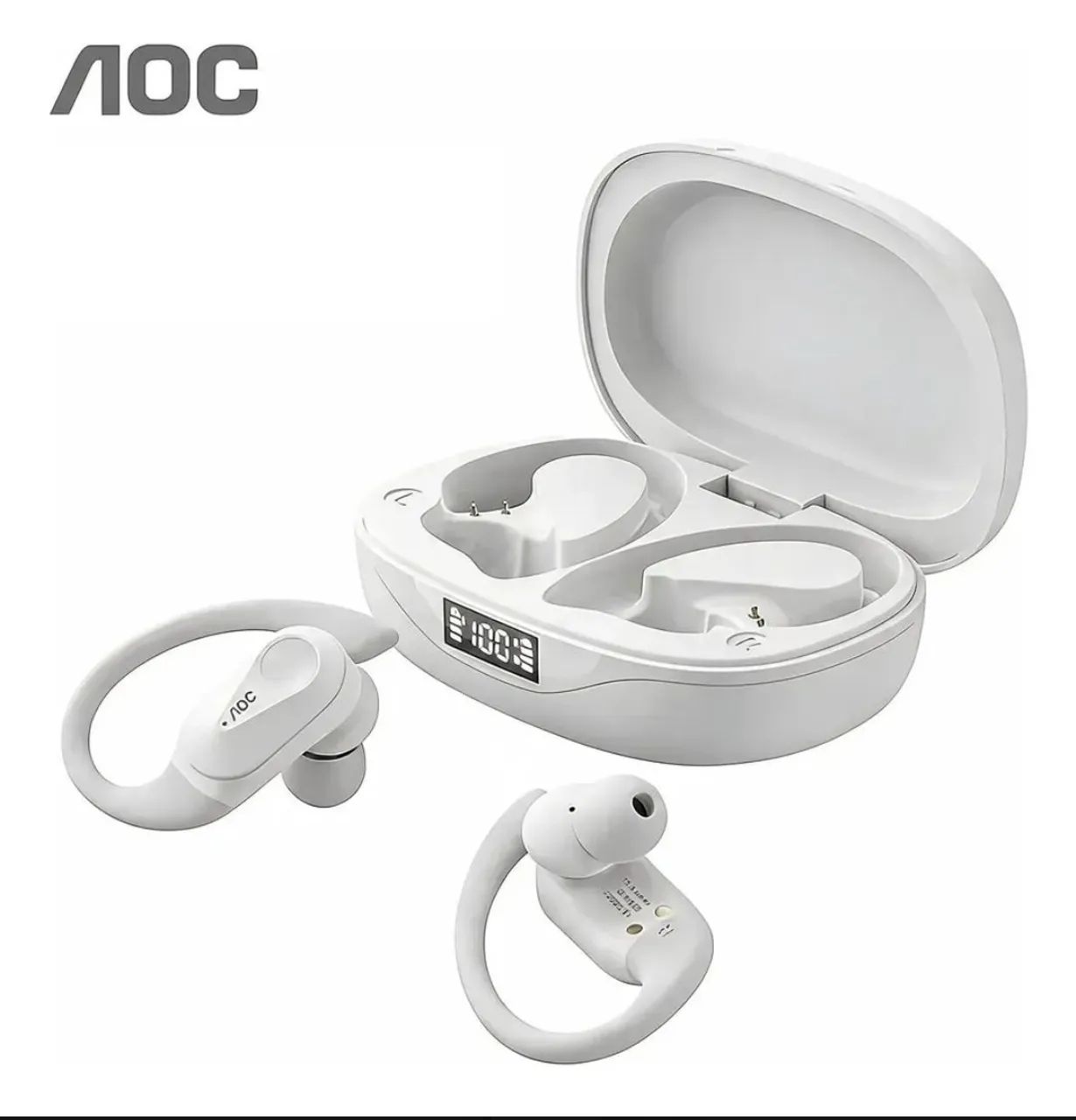 Fone bluetooth AOC Branco R$ 70 - Foto 2
