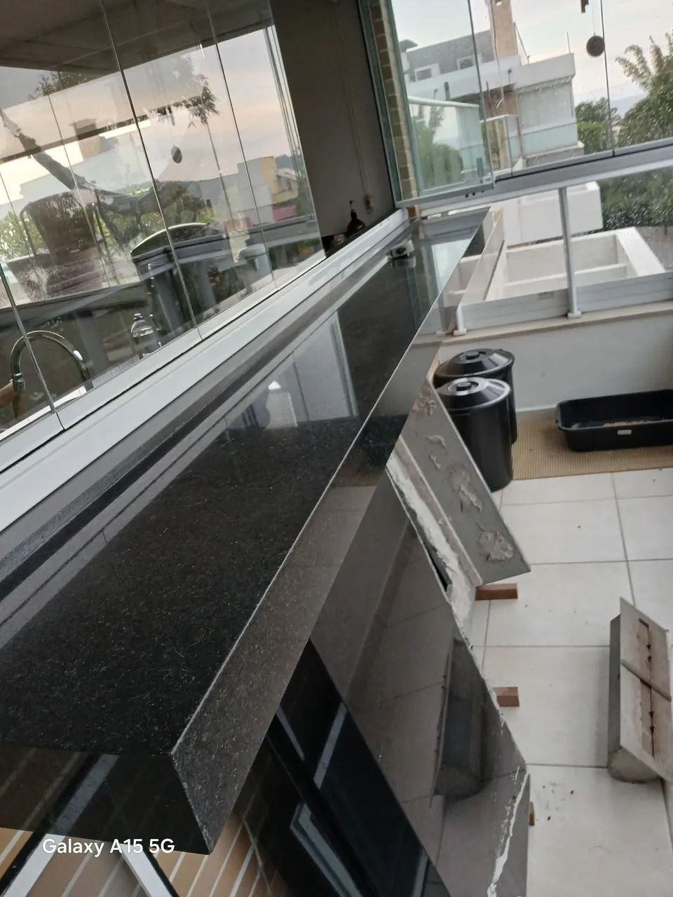 Bancada aérea granito 