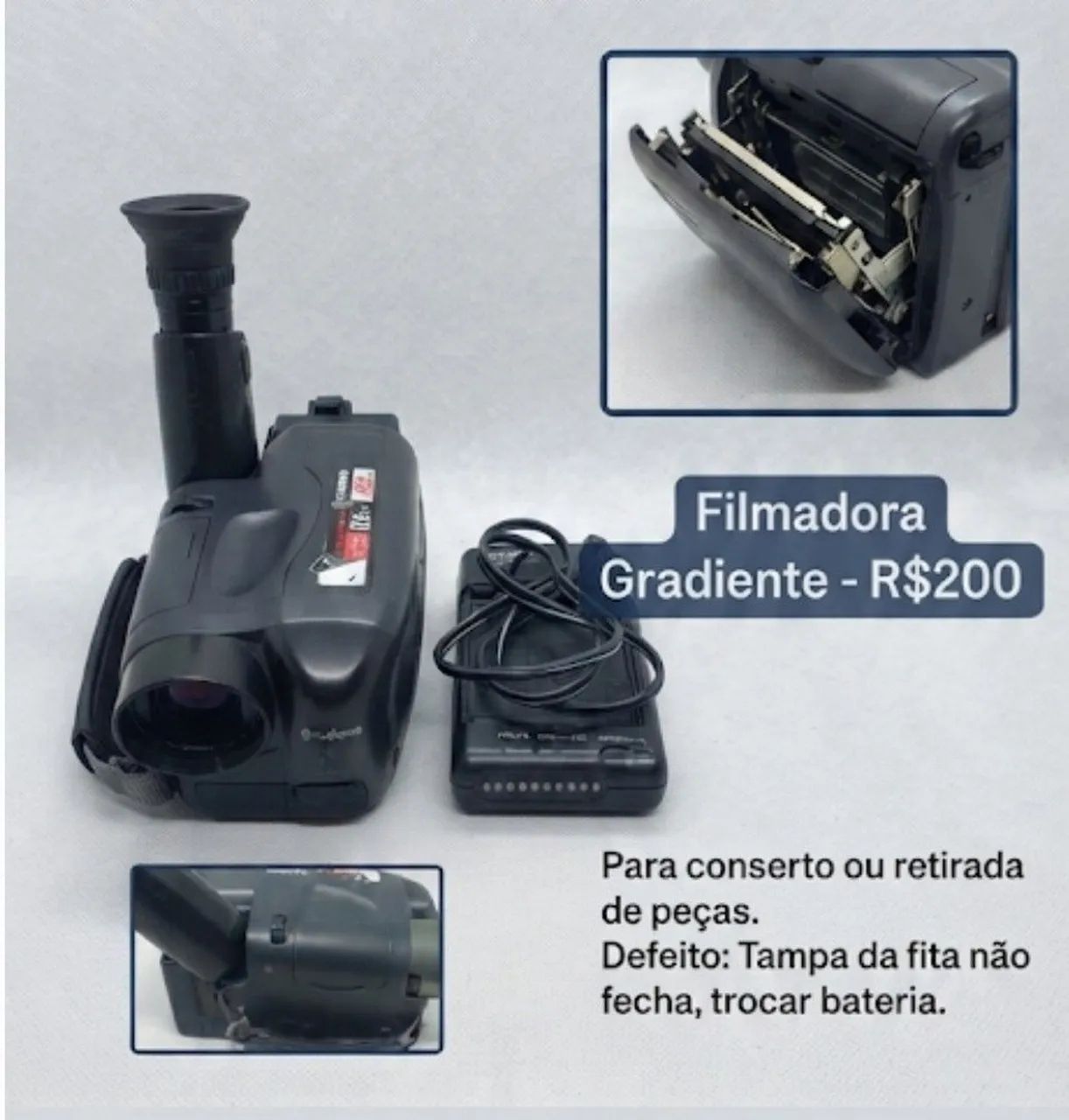 Filmadora gradiente 
