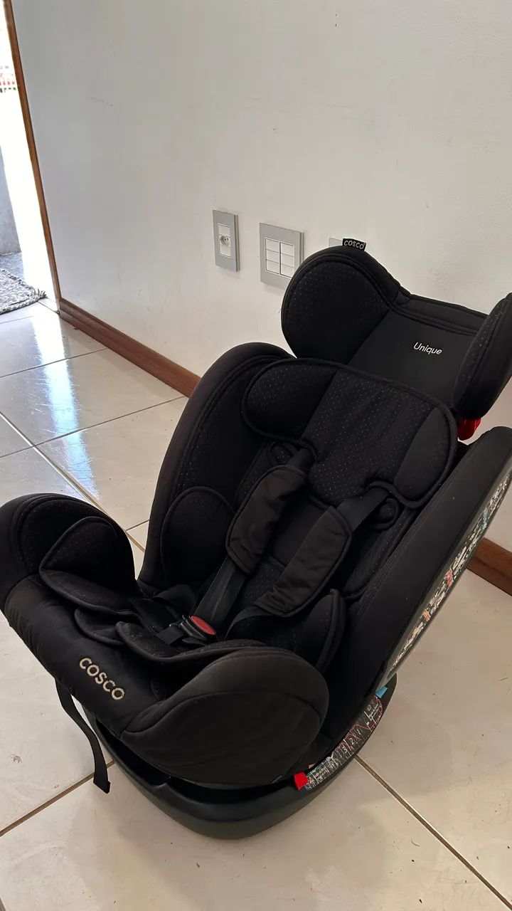 Cadeirinha De Segurança Para Bebês Cosco Preta (Usado)