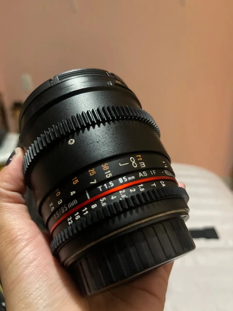 Lente Rokinon Cine 85mm - Foto 2