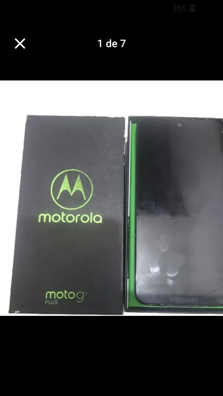 Moto g7 plus quebrado