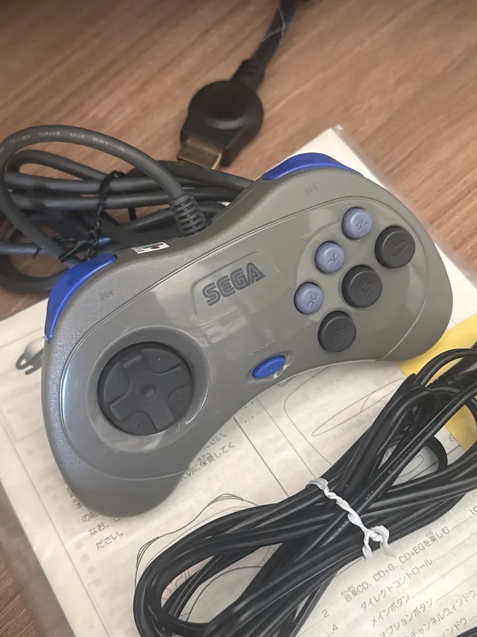 Console Sega Saturn Cinza CIB - Impecável  - Foto 4
