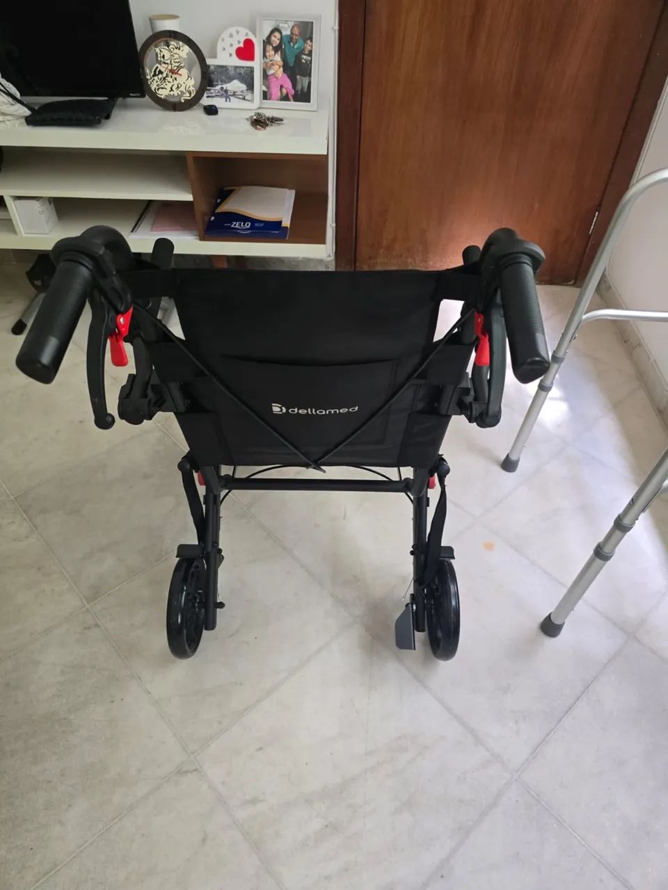 Cadeira de transporte dobrável 