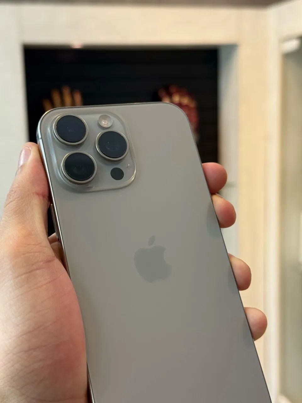 IPhone 16 Pro Max 256GB - Natural Titanium com garantia  - Foto 3