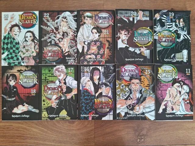 Livros Mangás Demon Slayer/Kimetsu no Yaiba, Volumes 11, 15 até o 23 - Foto 4