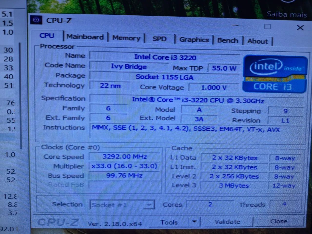 Processador intel core i3 3220 - Foto 3