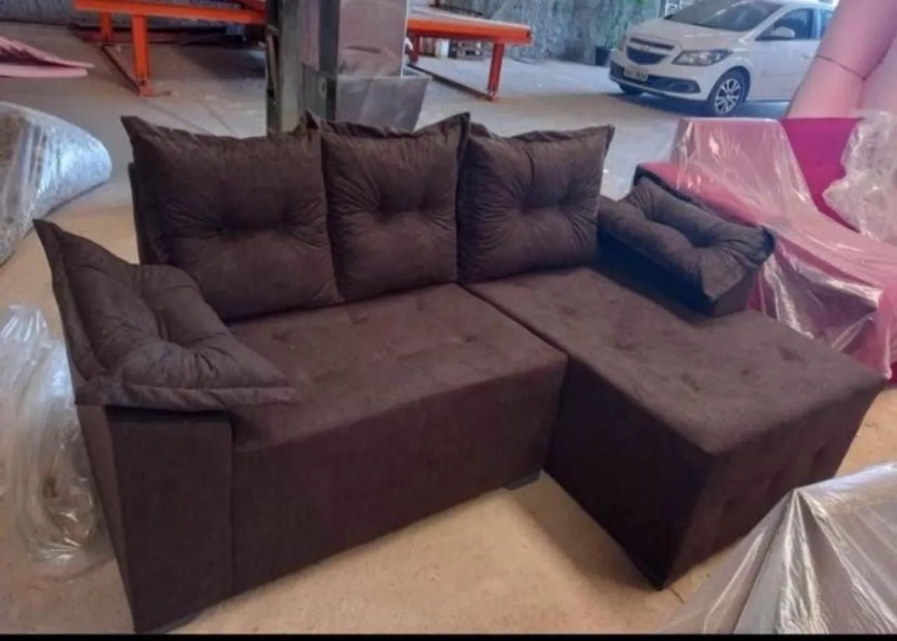 Sofá 3 lugares entrega grátis  - Foto 3