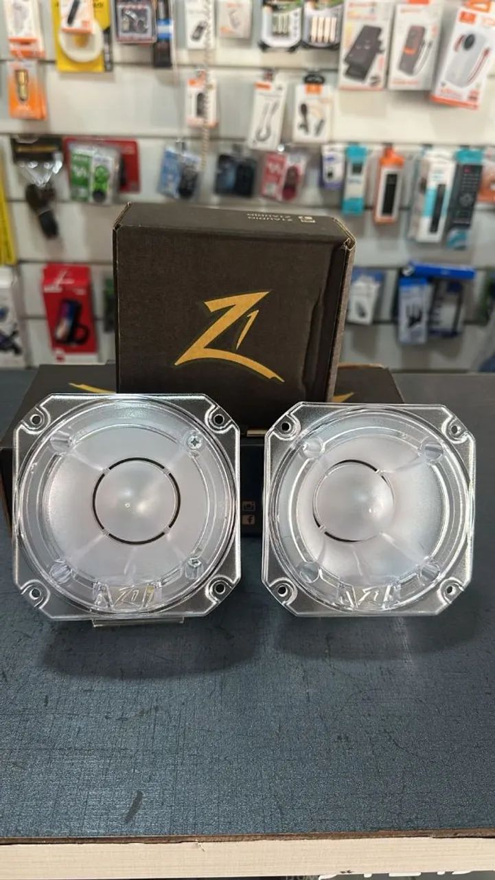 Super Tweeter Acrílico Z1 Zetta Stz- 80 de 8 Ohms 80W - Unidade
