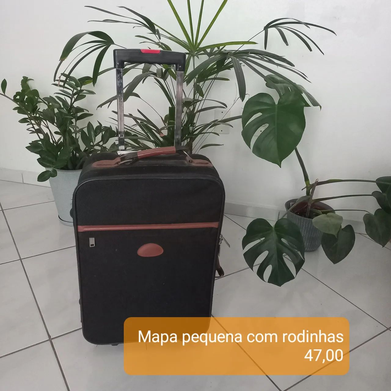 Mala pequena de rodinha 