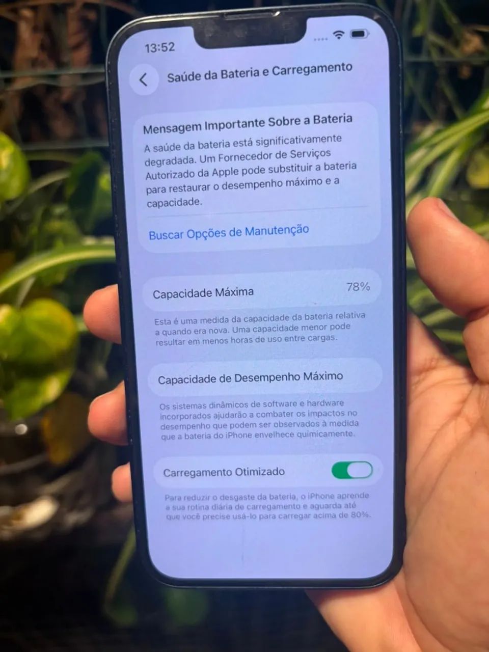 IPHONE 14 128 GB COM 78% DE BATERIA
