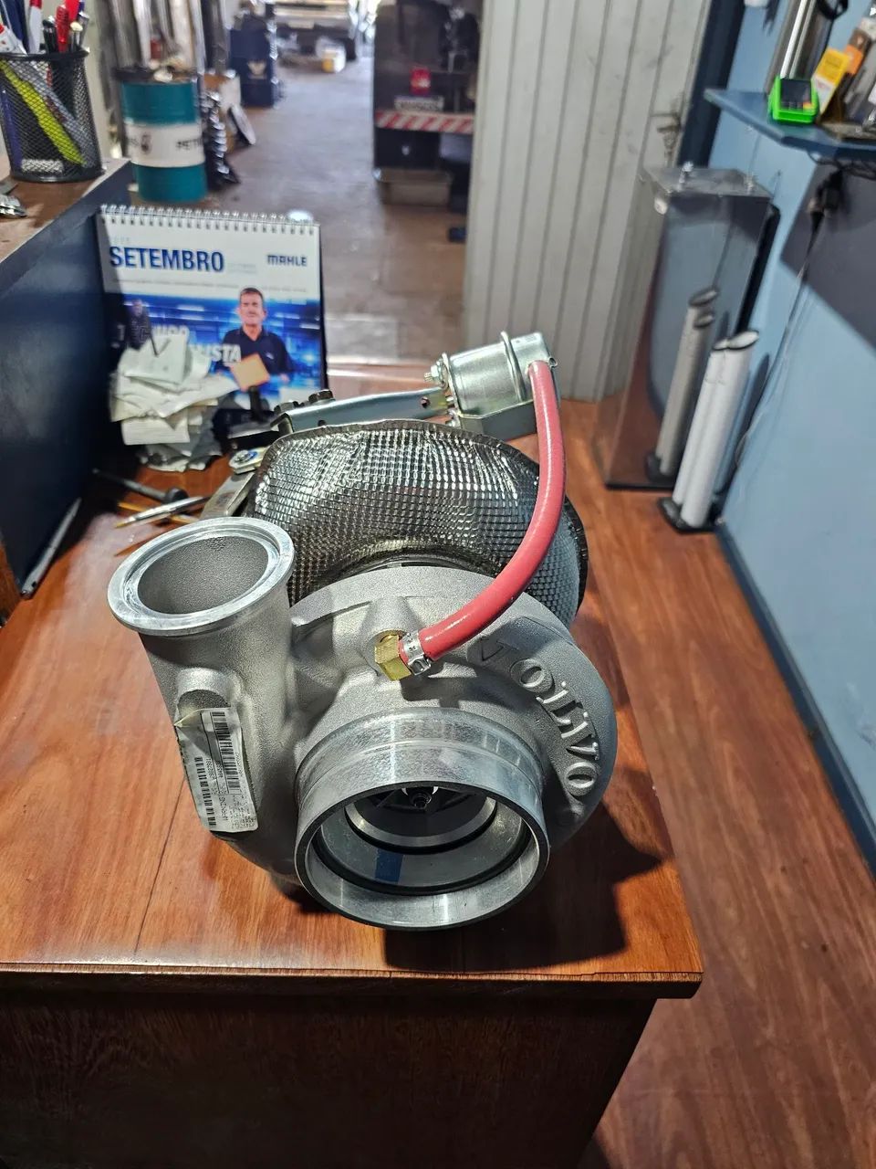 Turbo compressor volvo B9 novo - original  - Foto 2