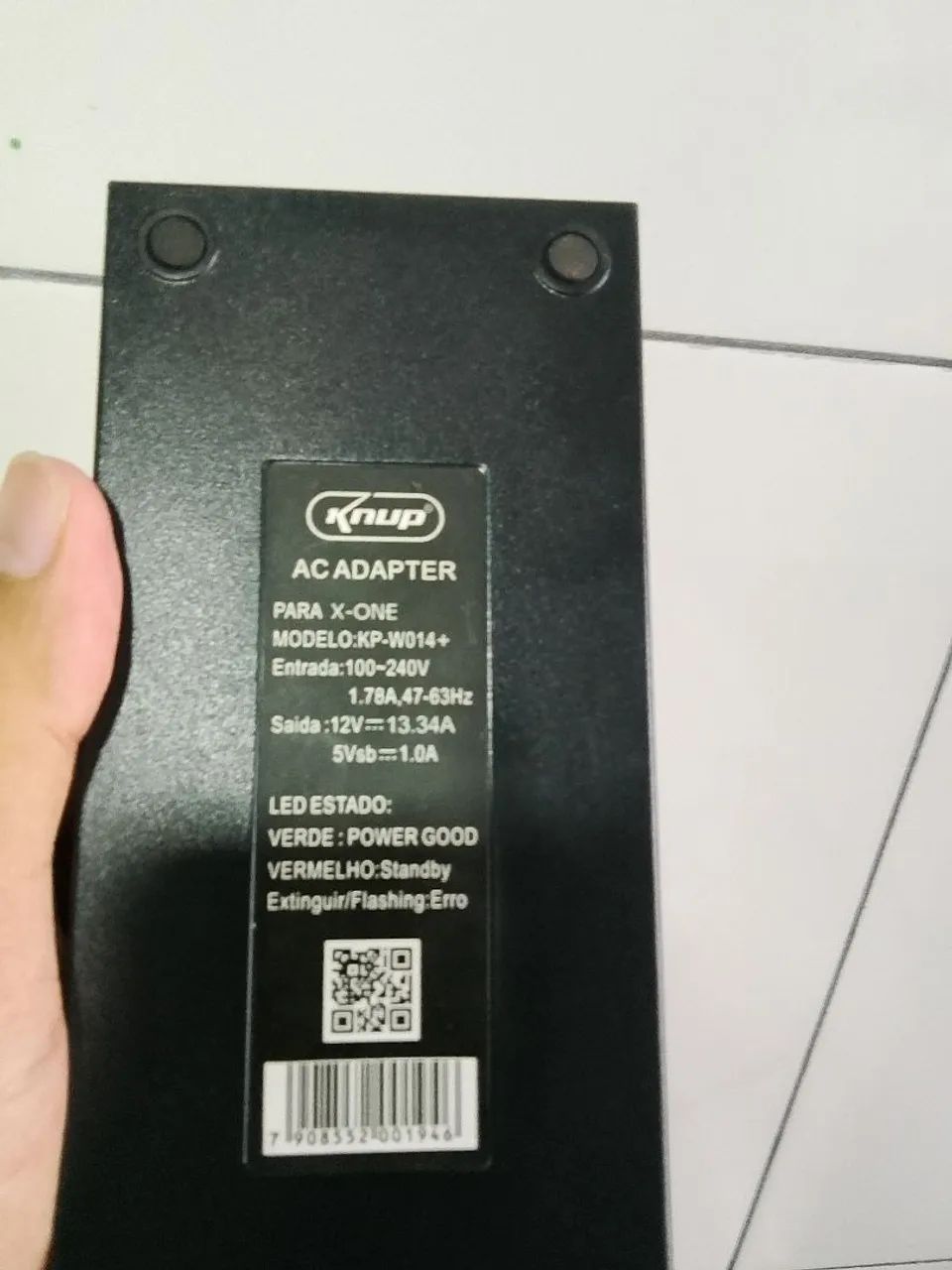 (LEIA) Lote Xbox One: 2 Controles (GameSir G7 SE) + Kinect + Transformador + Fonte   - Foto 6