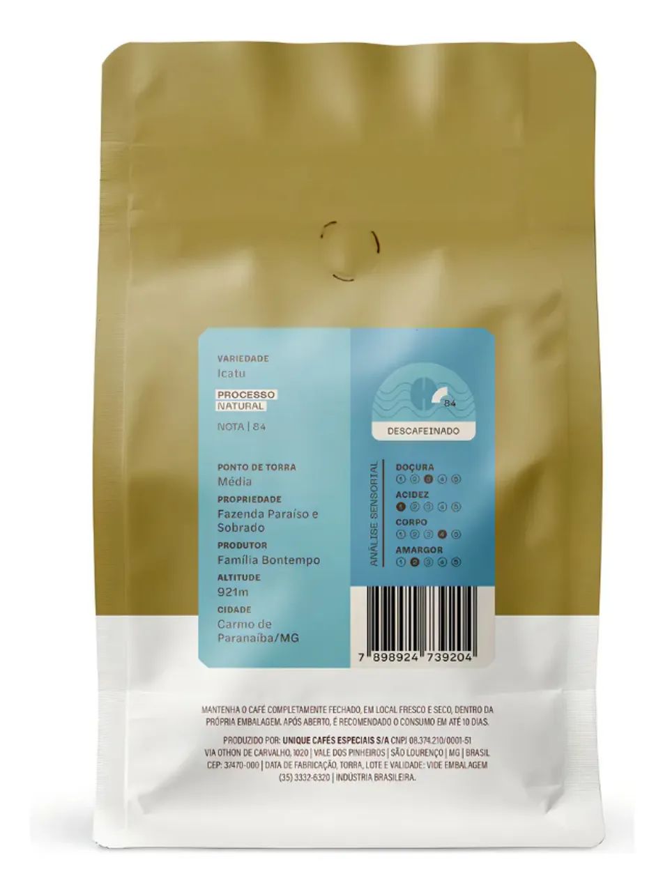 Café Especial Descafeinado 500g - Foto 2