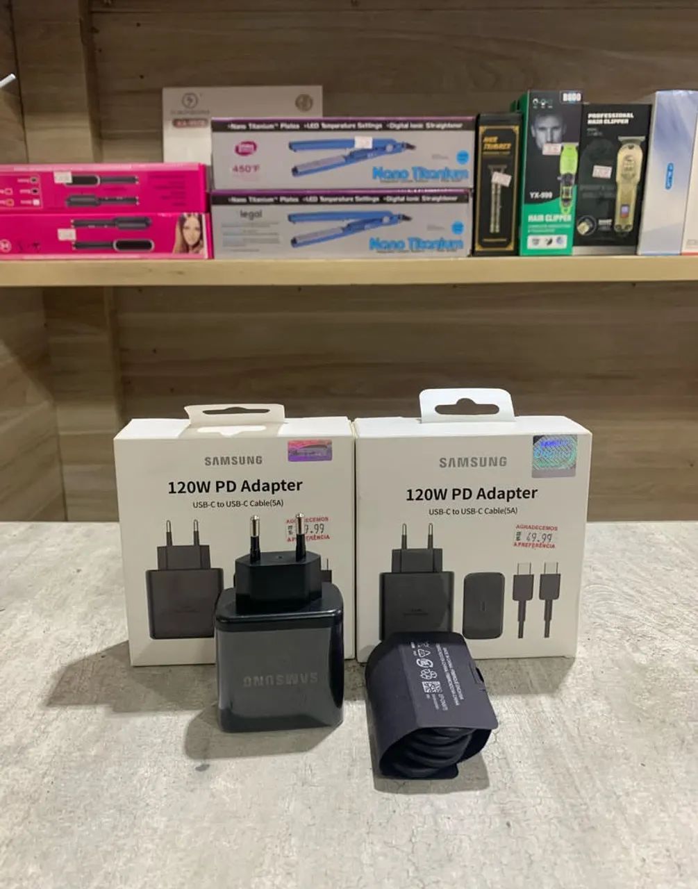 Carregador Samsung 120W