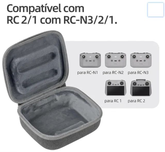 Estojo de transporte anti-queda Sunnylife para RC 2 RC N1, N2 e N3 case protetora 