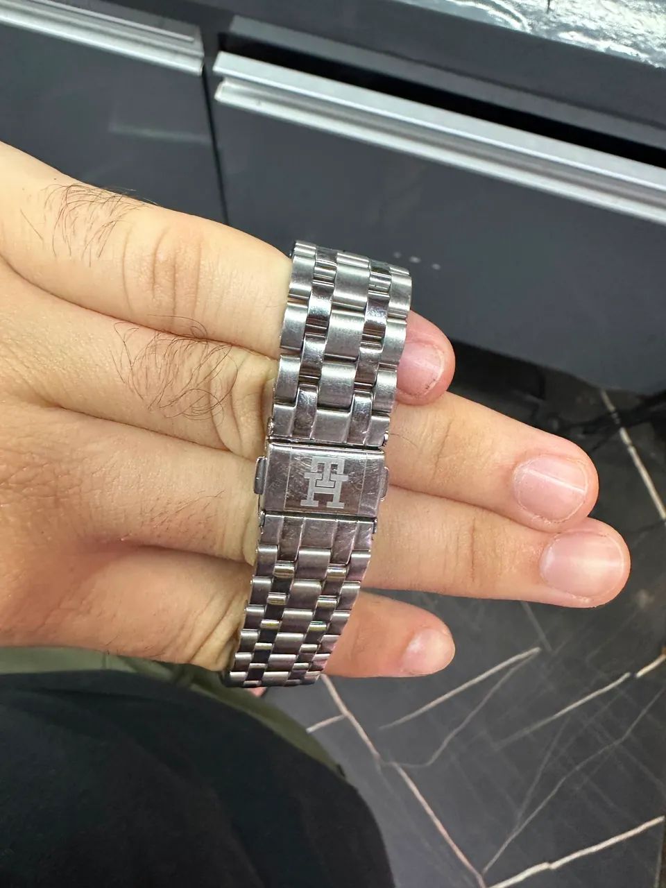 Relógio Tony hilfger chronograph aço original  - Foto 3