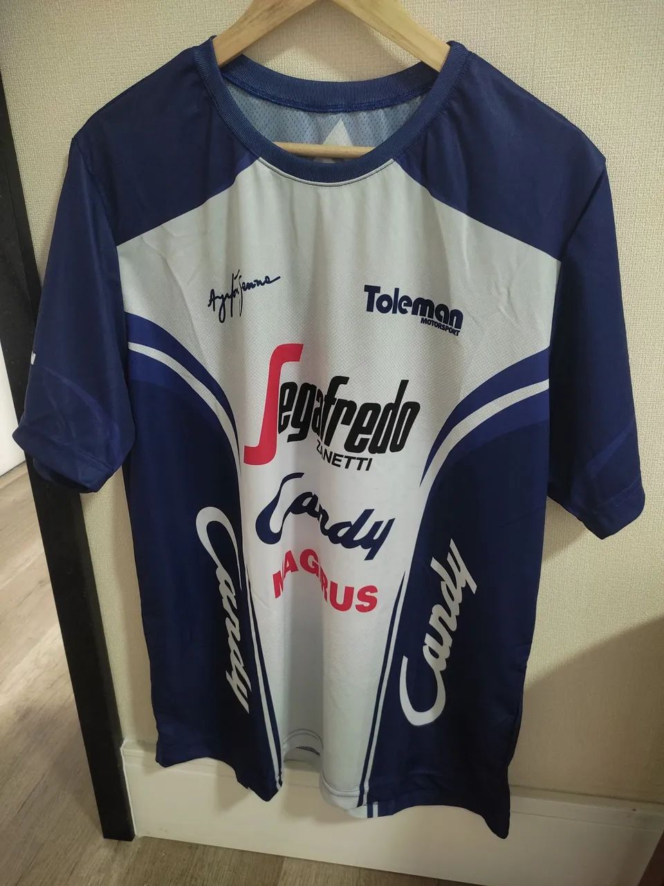 Camiseta Toleman Ayrton Senna
