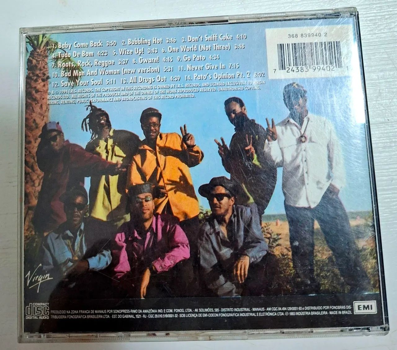 Cd Pato Banton, Collections, Virgín, EMI. - Foto 2