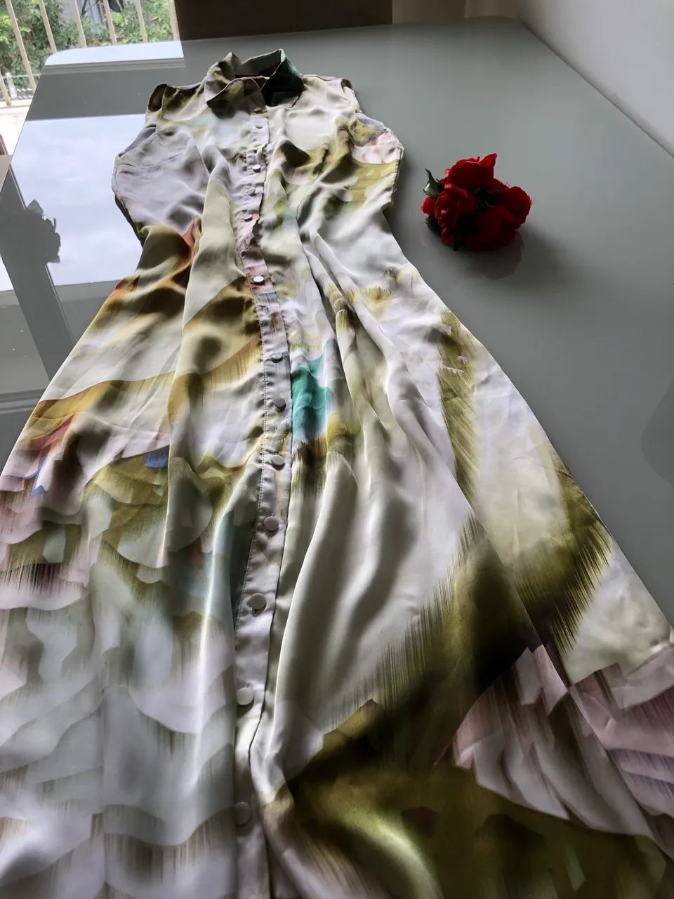 Vestido longo tamanho 40 - Foto 3