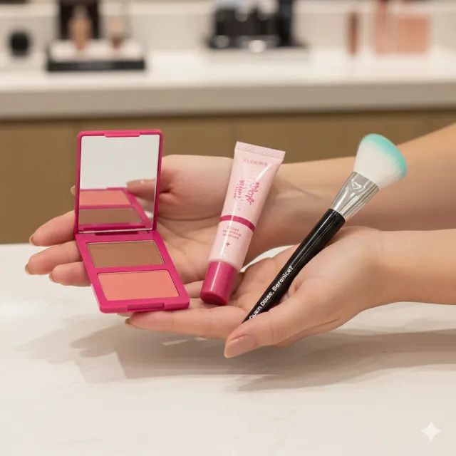 Combo Eudora Niina Secrets Paleta + Gloss + Pincel - Foto 3