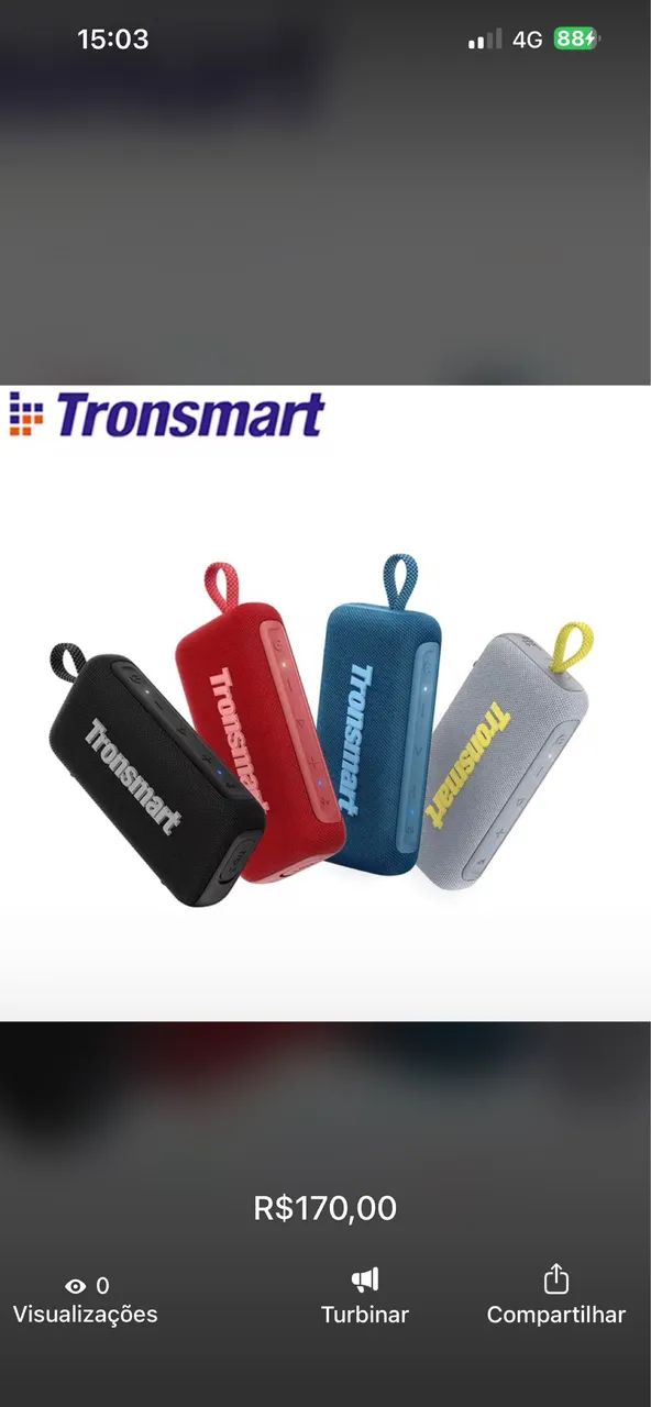 Caixa de som tronsmart  - Foto 2