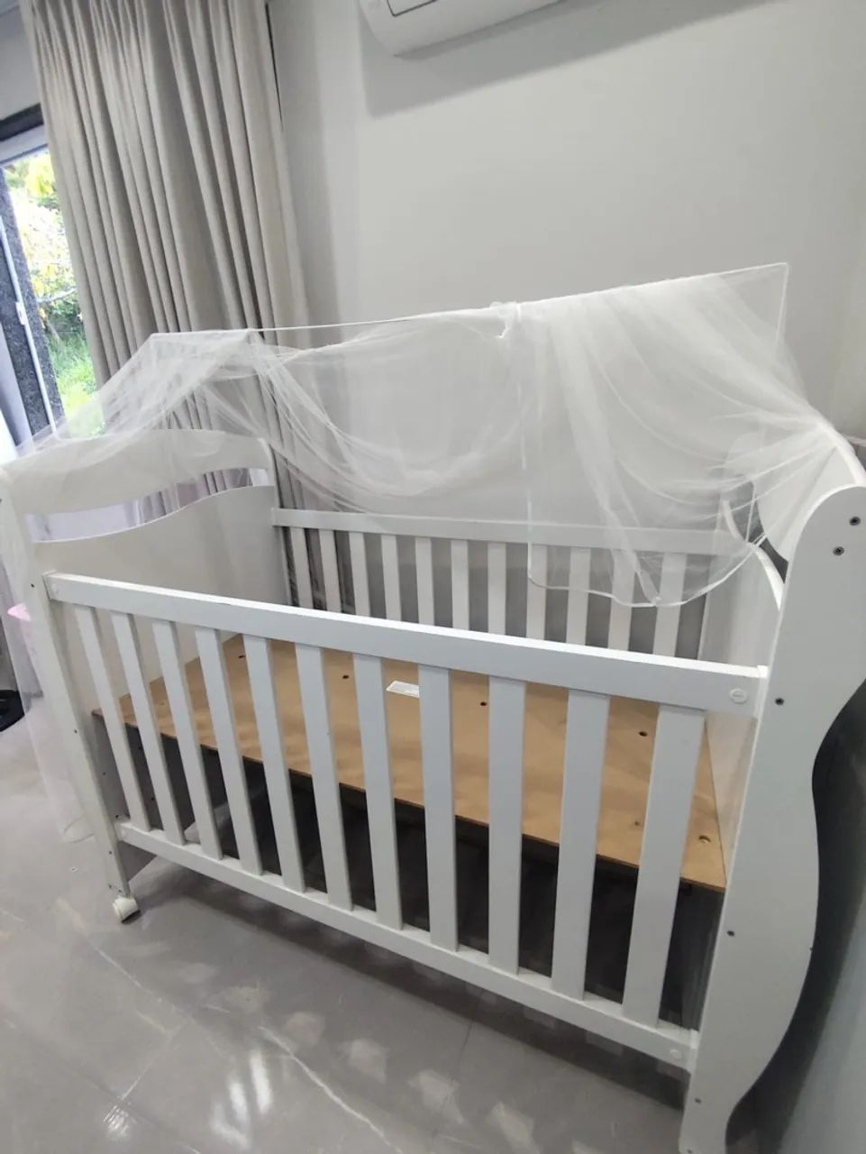 Vendo berço branco  - Foto 4