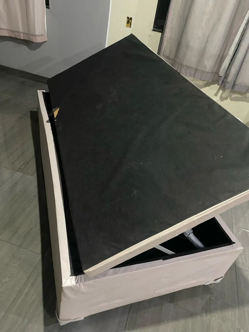 Cama baú + colchão de solteiro - Foto 4