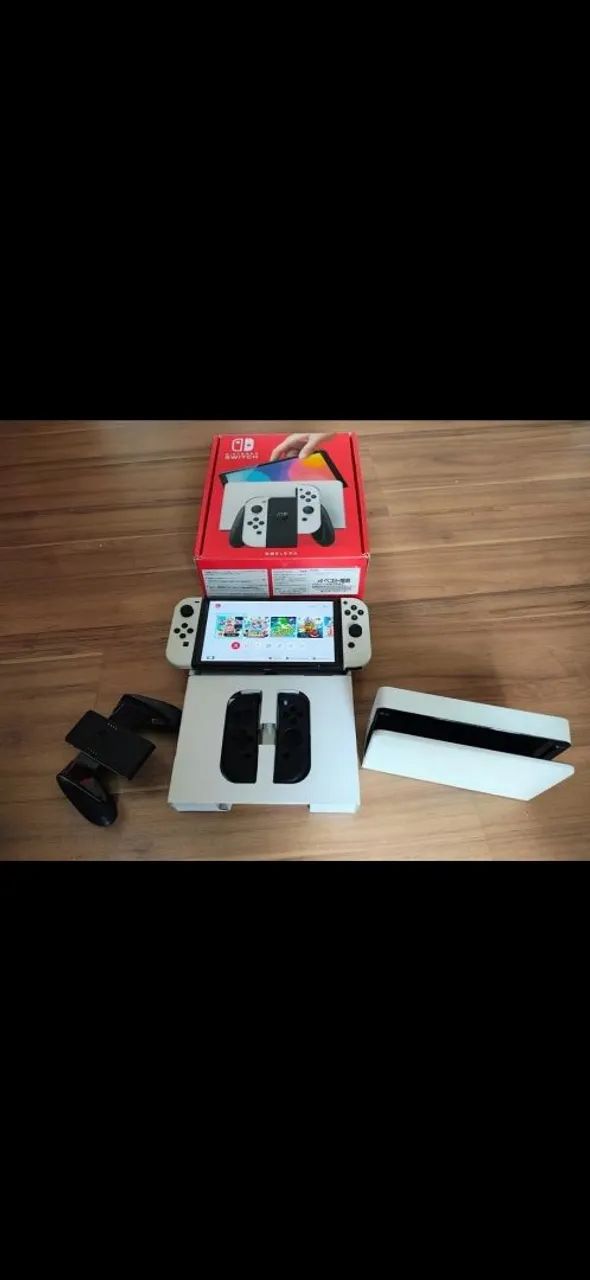Nintendo switch oled na caixa completo - Foto 2