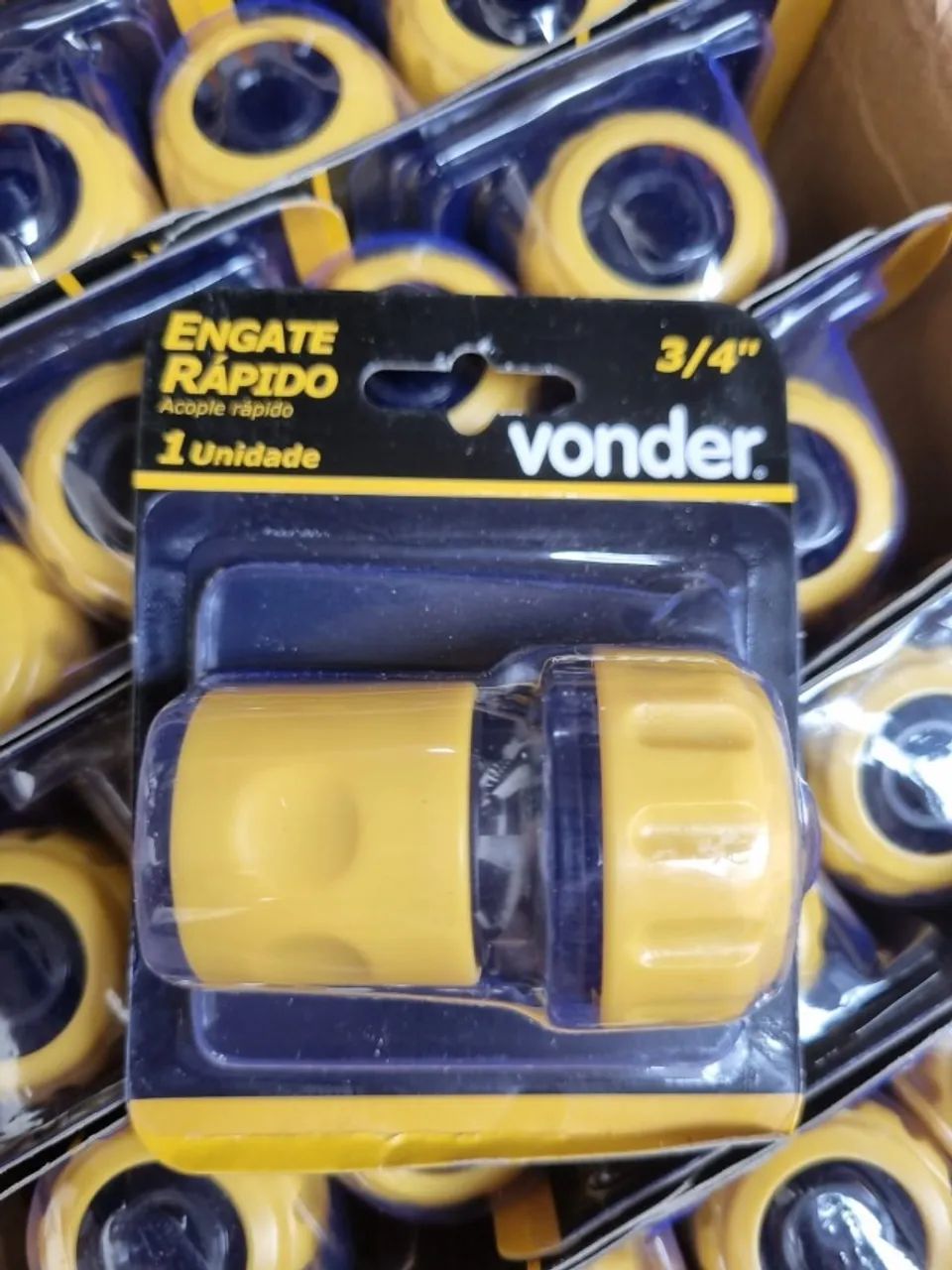Engate Rápido Para Mangueira 3/4 Passagem Livre Vonder - Foto 2