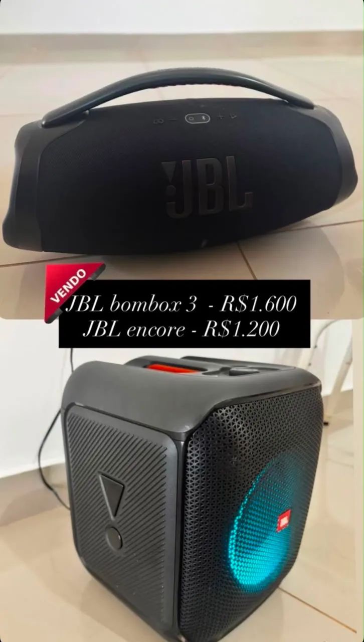 Vende-se 2 JBL 