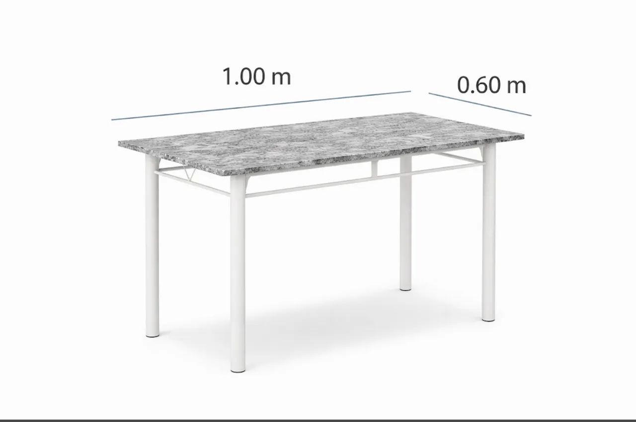 Mesa de Apoio em Aço Tubular Retangular - Foto 5