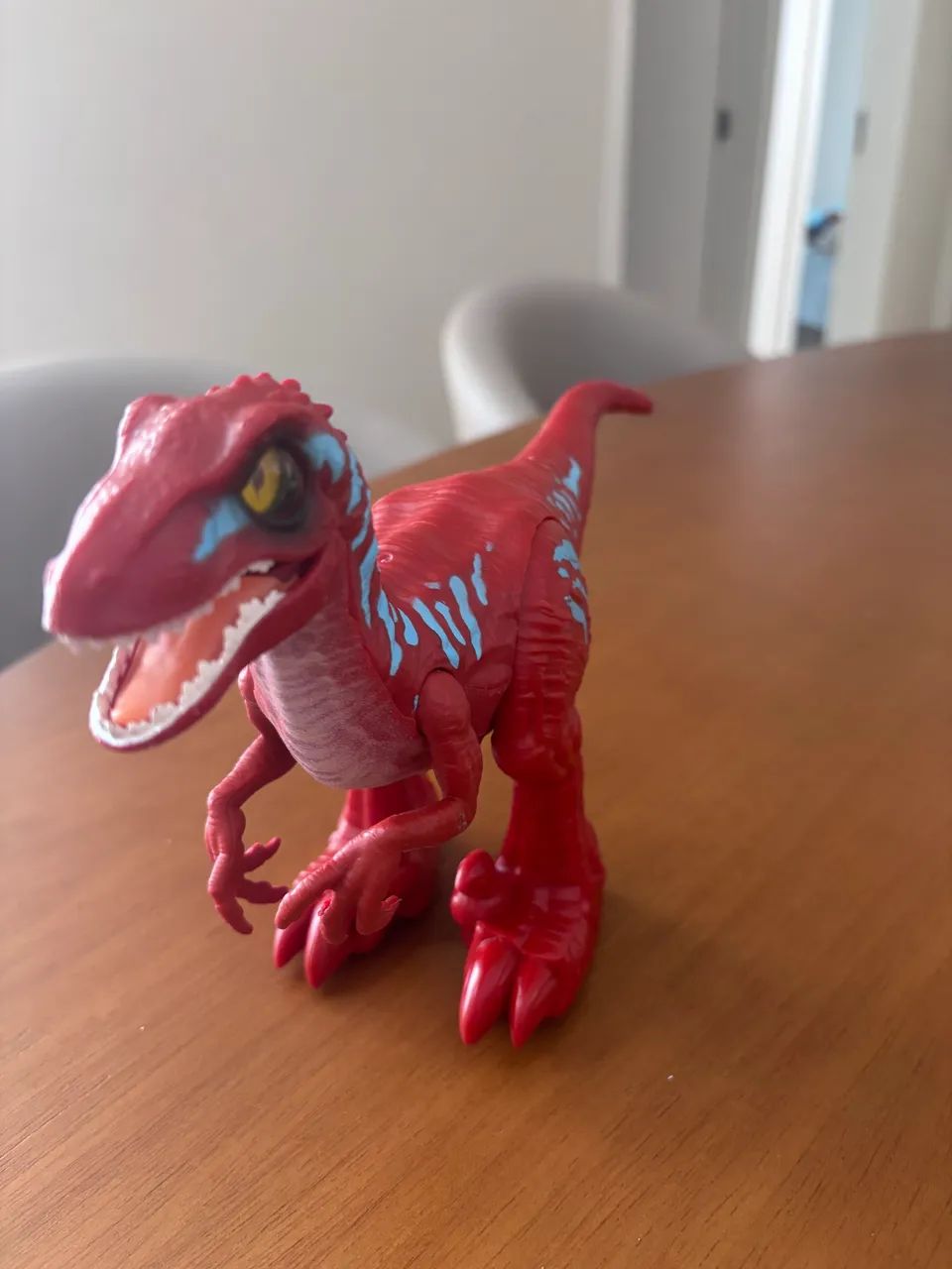 Dinossauro que anda  raptor Robô Alive Zuru  - Foto 2