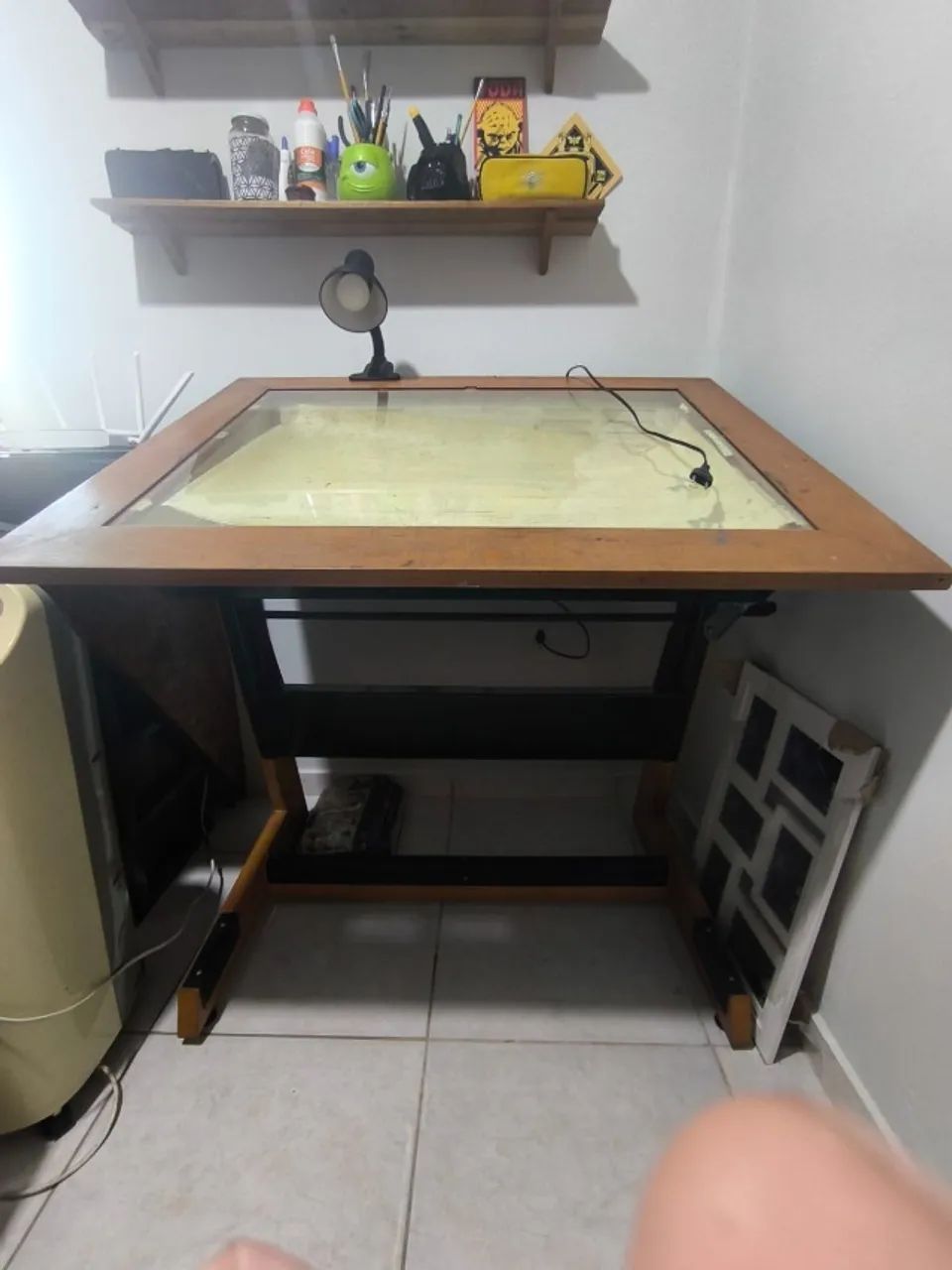 Mesa de luz para desenho