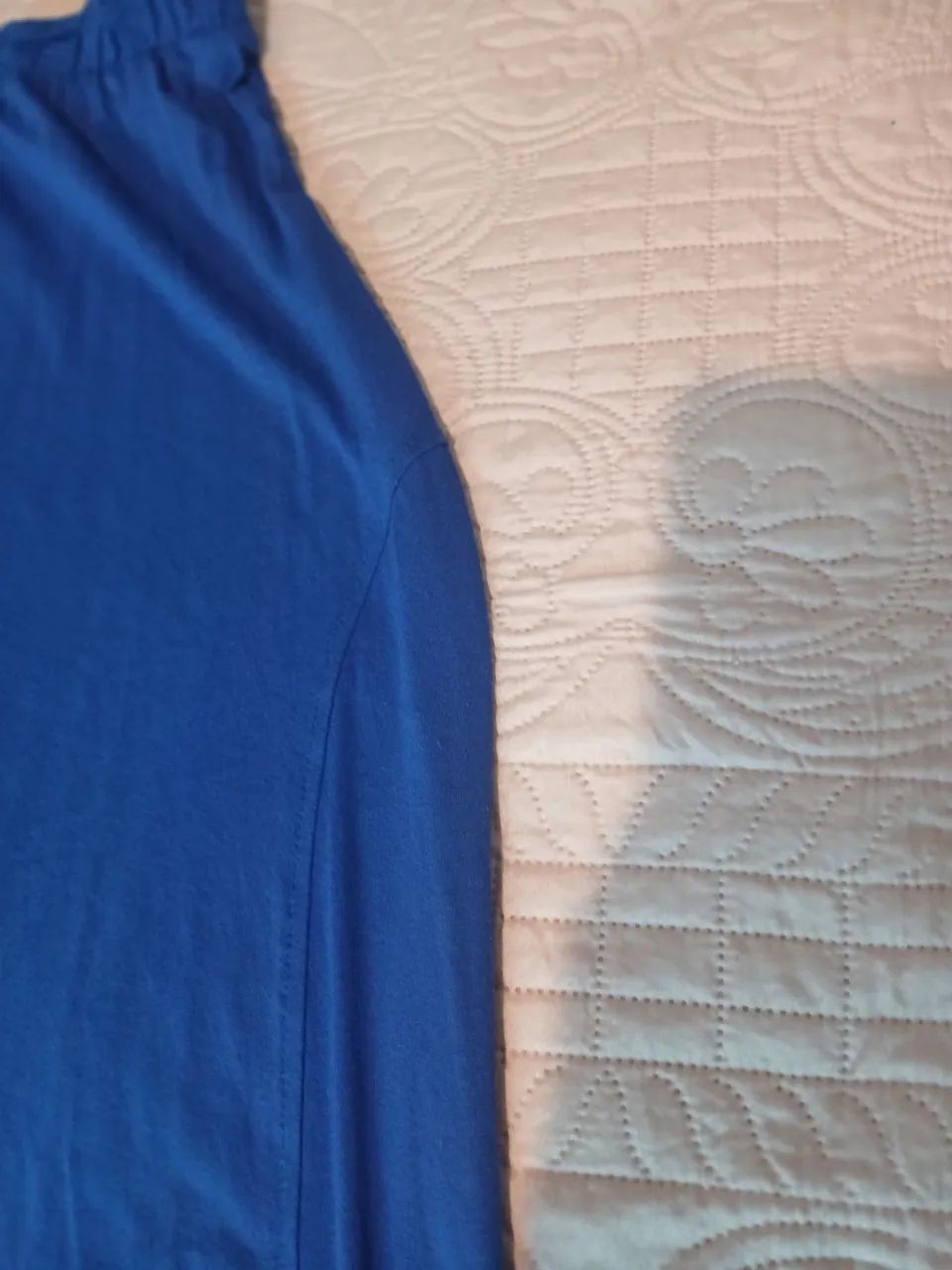Saia longa azul. - Foto 3