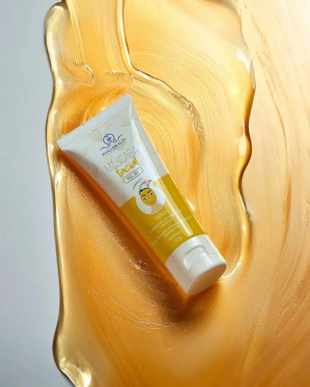 MÁSCARA FACIAL PEEL OFF GOLD