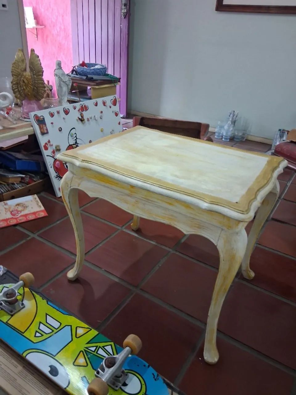 Mesa em madeira chipandeile  - Foto 4