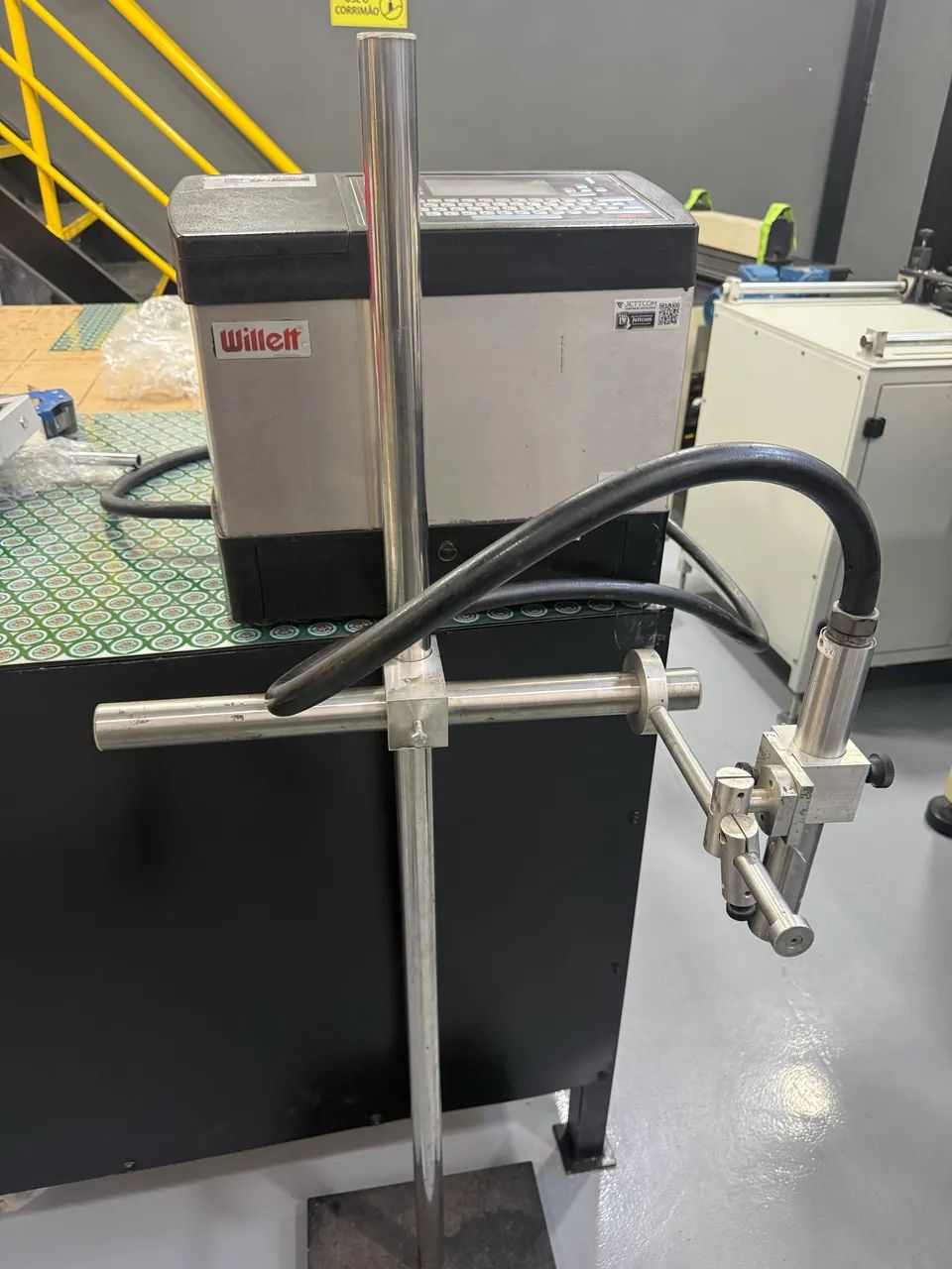 Datadora Industrial Willett 430 Inkjet Completa + Suporte - Foto 3