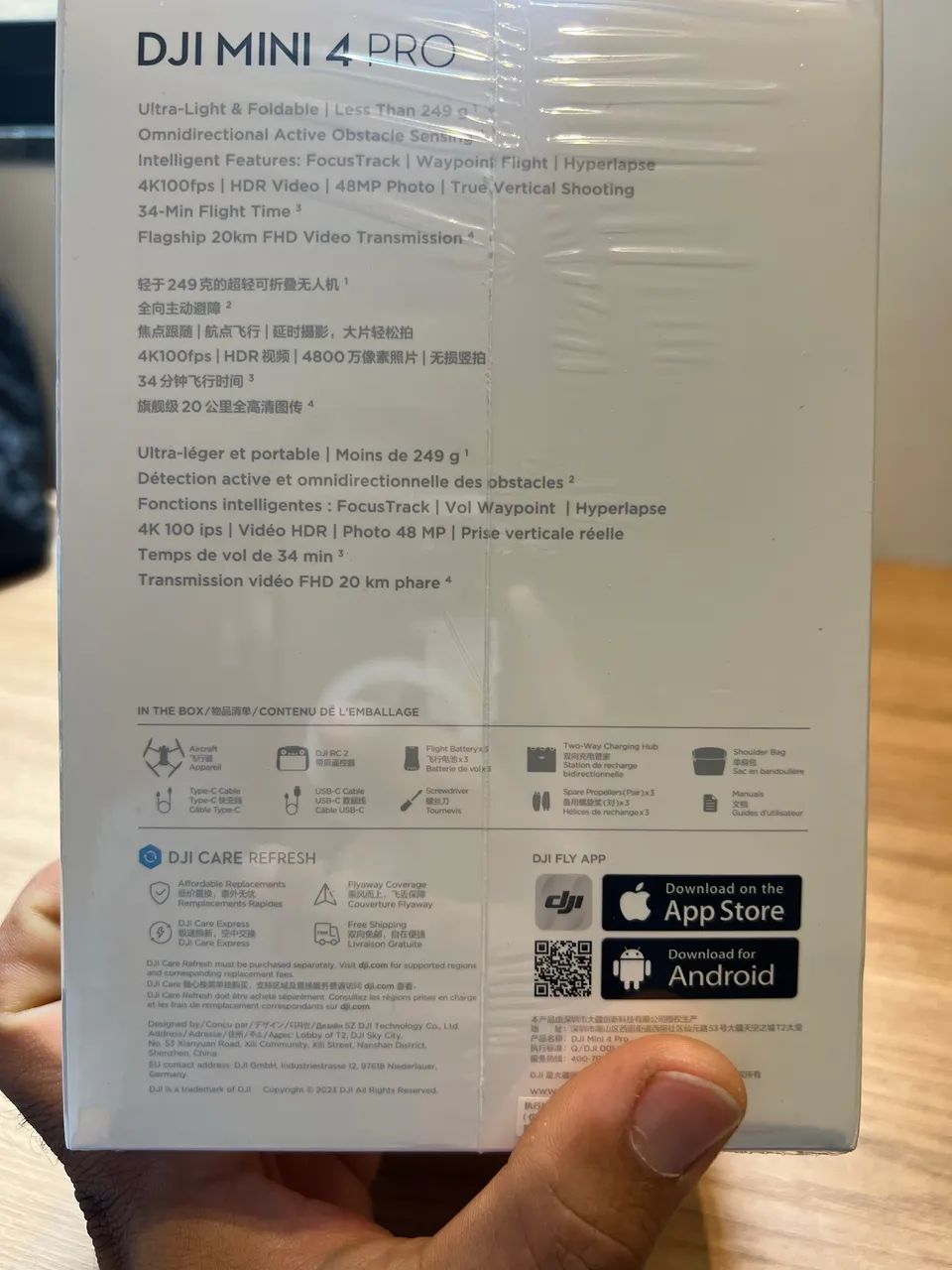 MINI 4 PRO FLY MORE COMBO ( COM TELA) - Foto 2