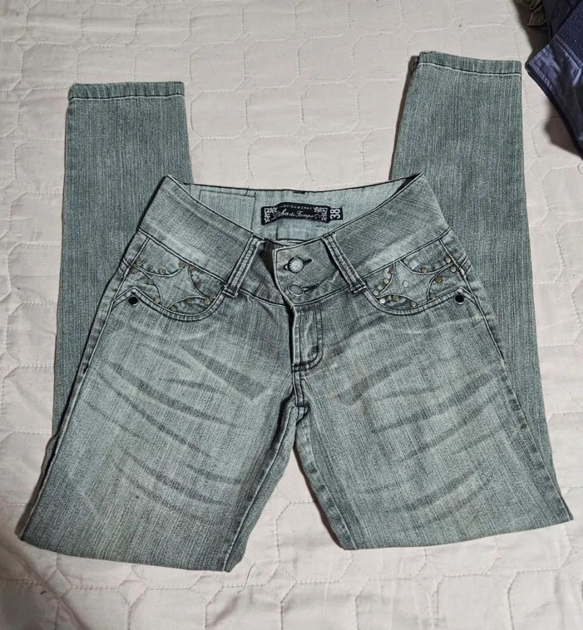 Calça jeans skinny 